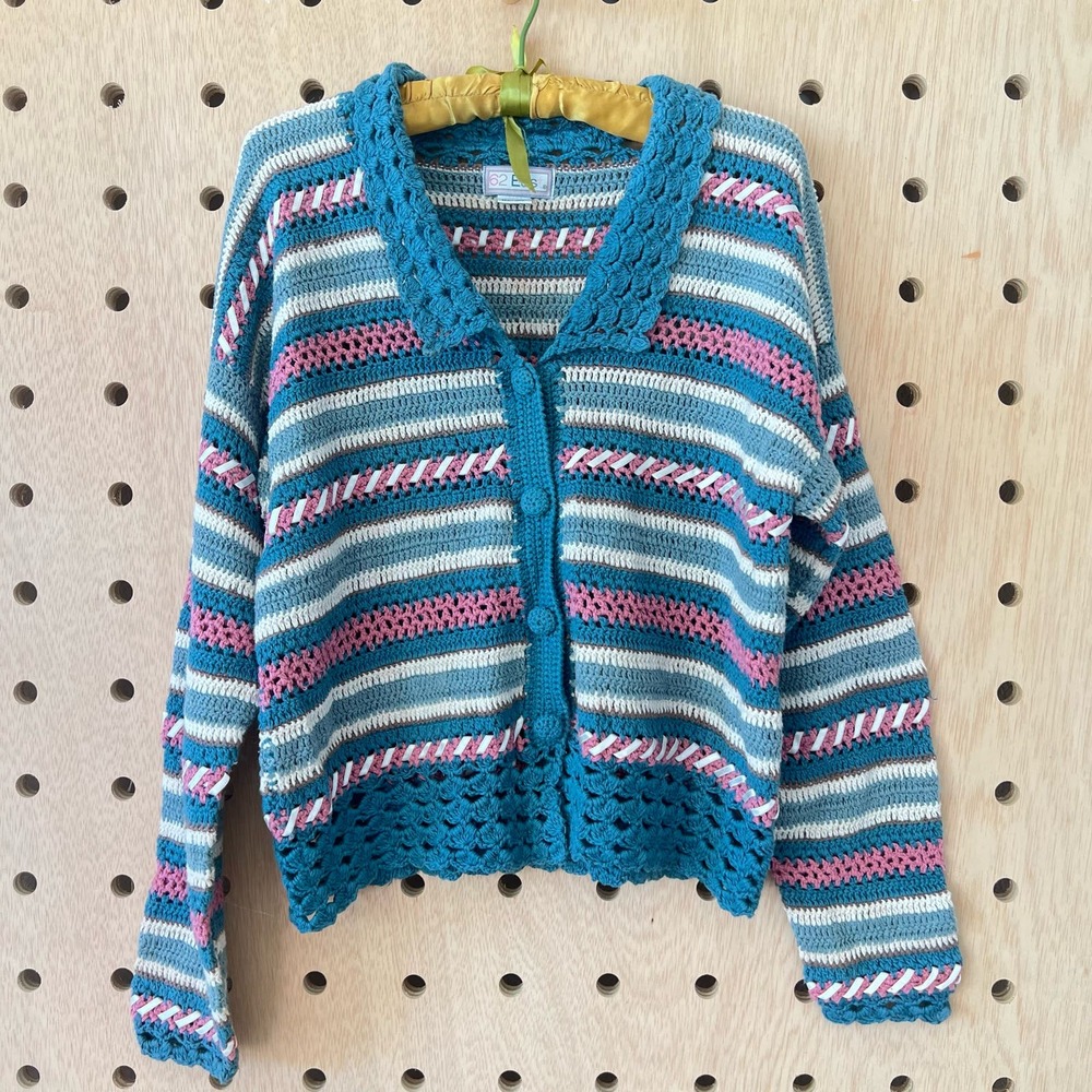 vintage  knit cardigan